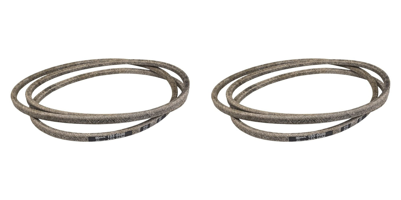 2 PK Genuine Exmark 103-6506-SL V-Belt Lazer Z XS Air Liquid Cooled 103-6506