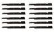 12 Pack Genuine Scag 482881 21" HD Mower Blades For Turf Tiger Cheetah 61"