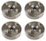 4 PK Genuine Scag 461438 Wheel Hub ASM SMST-61V SMST-72A SMT-61 SMT-72 SMWC-61V