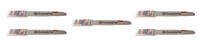 5 Pack Husqvarna 599303280 20" Chainsaw Bar XF .325 PIX .050 80 DL CS X-Force