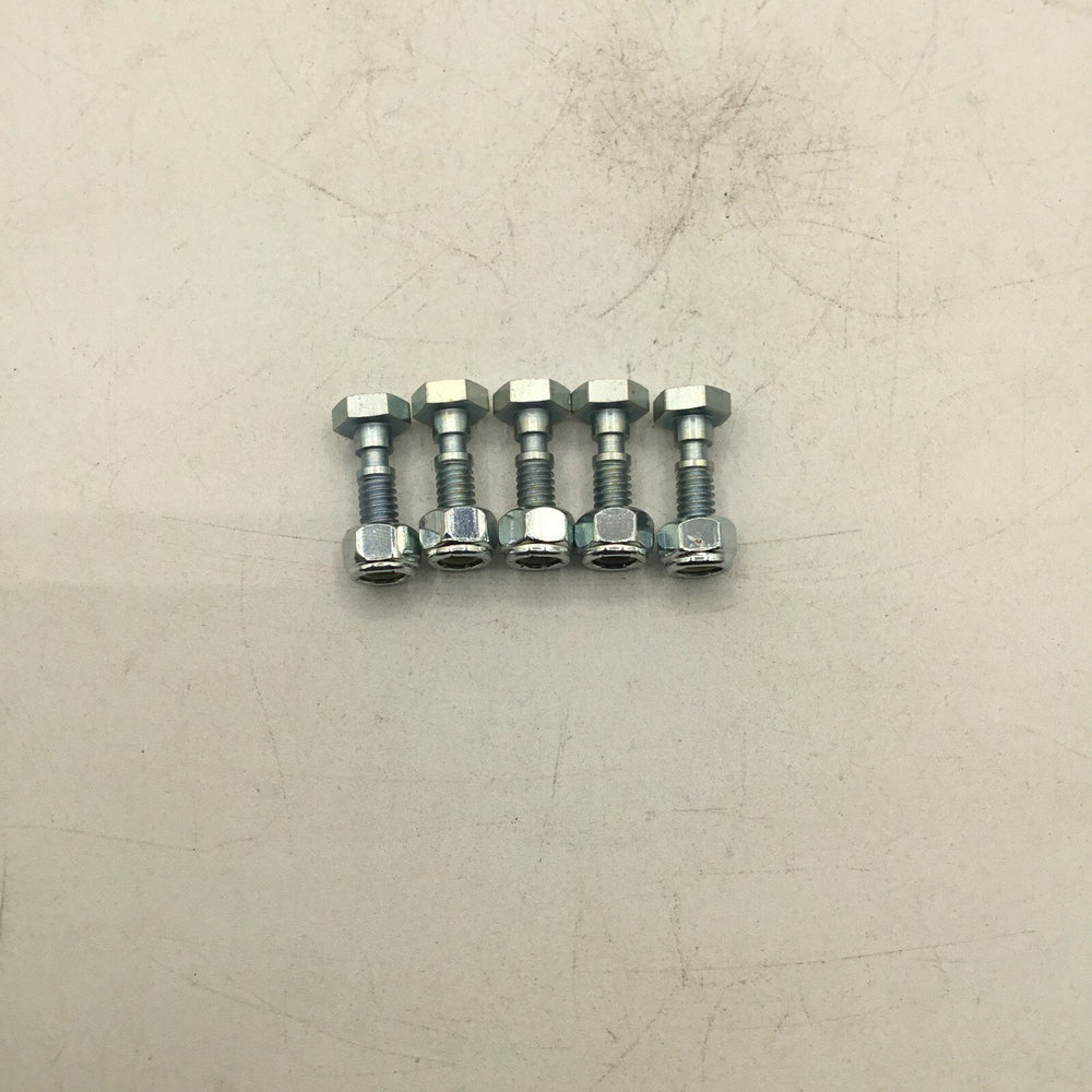 5 New OEM Exmark Navigator Blade Shear Bolts & Nuts 99-0283 CD42CD NV640 NVS730