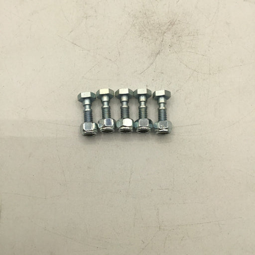 5 New OEM Exmark Navigator Blade Shear Bolts & Nuts 99-0283 CD42CD NV640 NVS730