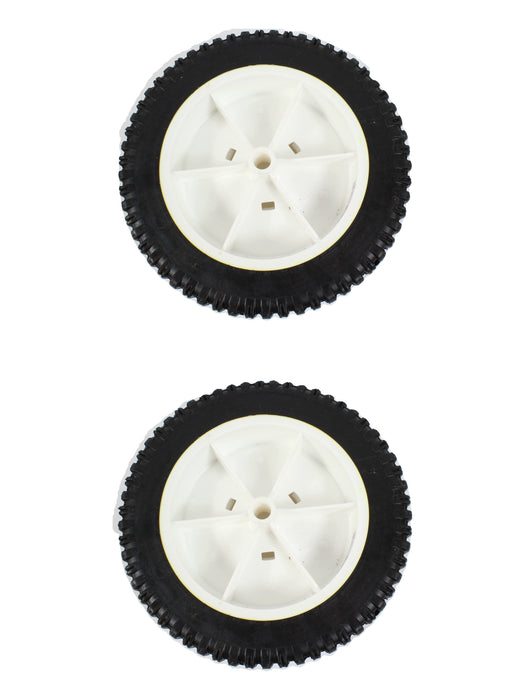2 Pack Genuine Husqvarna 582976701 9" x 2" Rear Wheel Fits Craftsman 151158