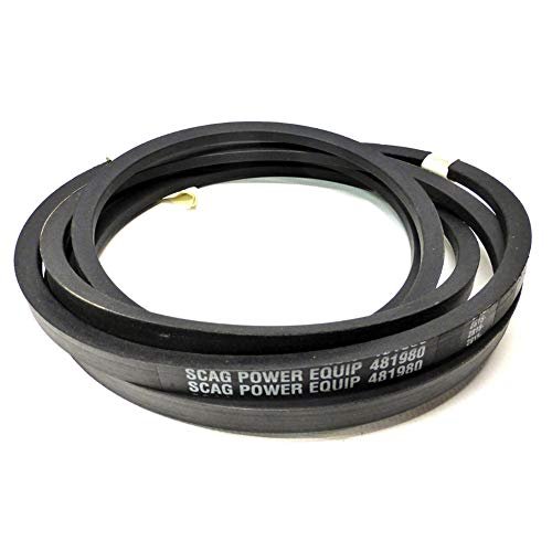 Genuine Scag 481980 Cutter Deck Belt For Select Turf Tiger Cat Sabre Tooth Tiger