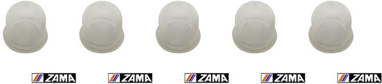 5 Pack Genuine Zama 0057030 Primer Bulb Clear OEM