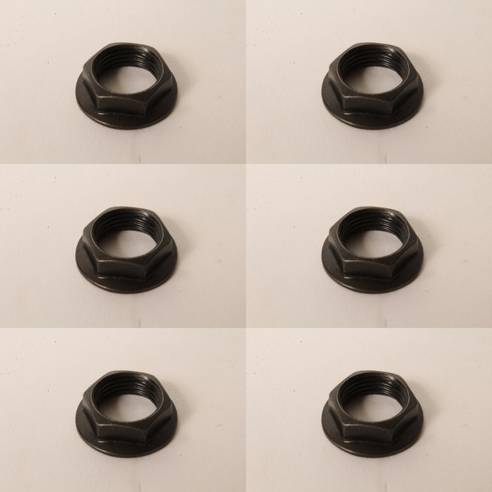 6 PK Genuine Ryobi 0181010804 Blade Nut Fits BTS21 BTS211 RTS31 OEM