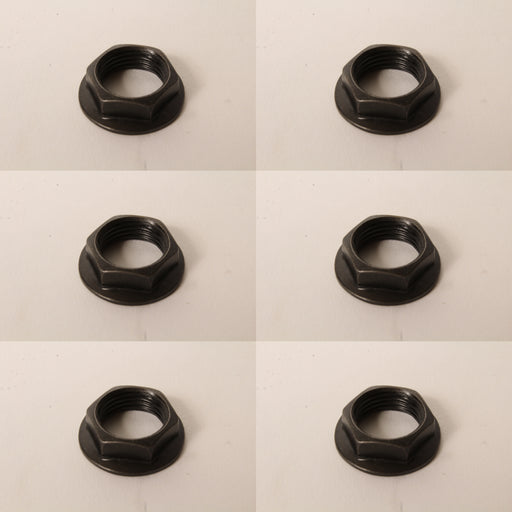 6 PK Genuine Ryobi 0181010804 Blade Nut Fits BTS21 BTS211 RTS31 OEM