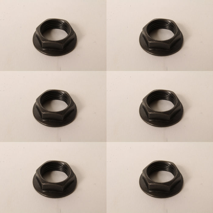 6 PK Genuine Ryobi 0181010804 Blade Nut Fits BTS21 BTS211 RTS31 OEM