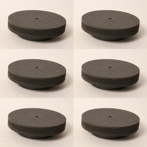 6 Pack Ryobi 019011001003 Buffing Pad Fits P430 PSL0B181 18V Buffer Polisher OEM