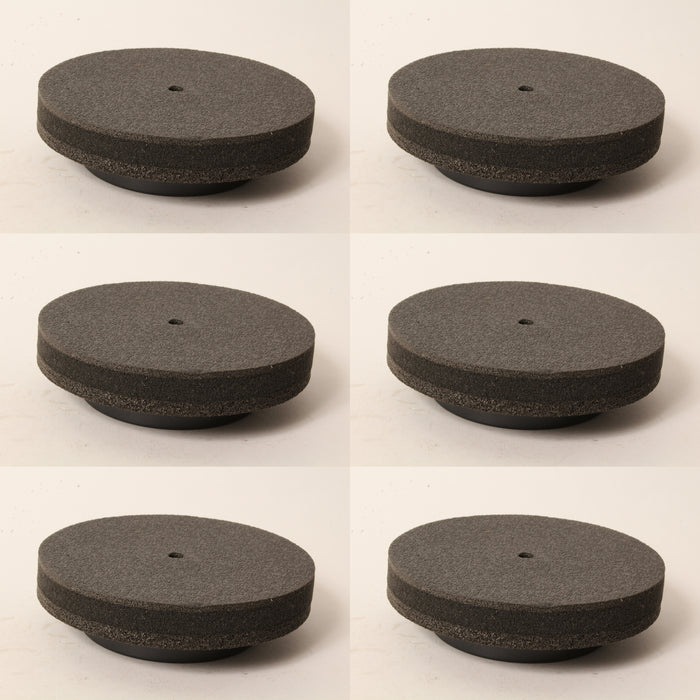 6 Pack Ryobi 019011001003 Buffing Pad Fits P430 PSL0B181 18V Buffer Polisher OEM