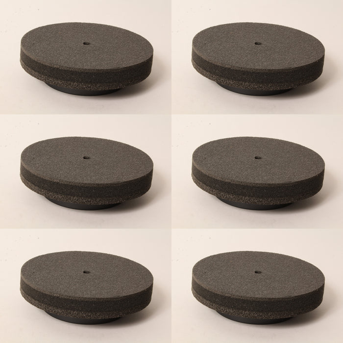 6 Pack Ryobi 019011001003 Buffing Pad Fits P430 PSL0B181 18V Buffer Polisher OEM