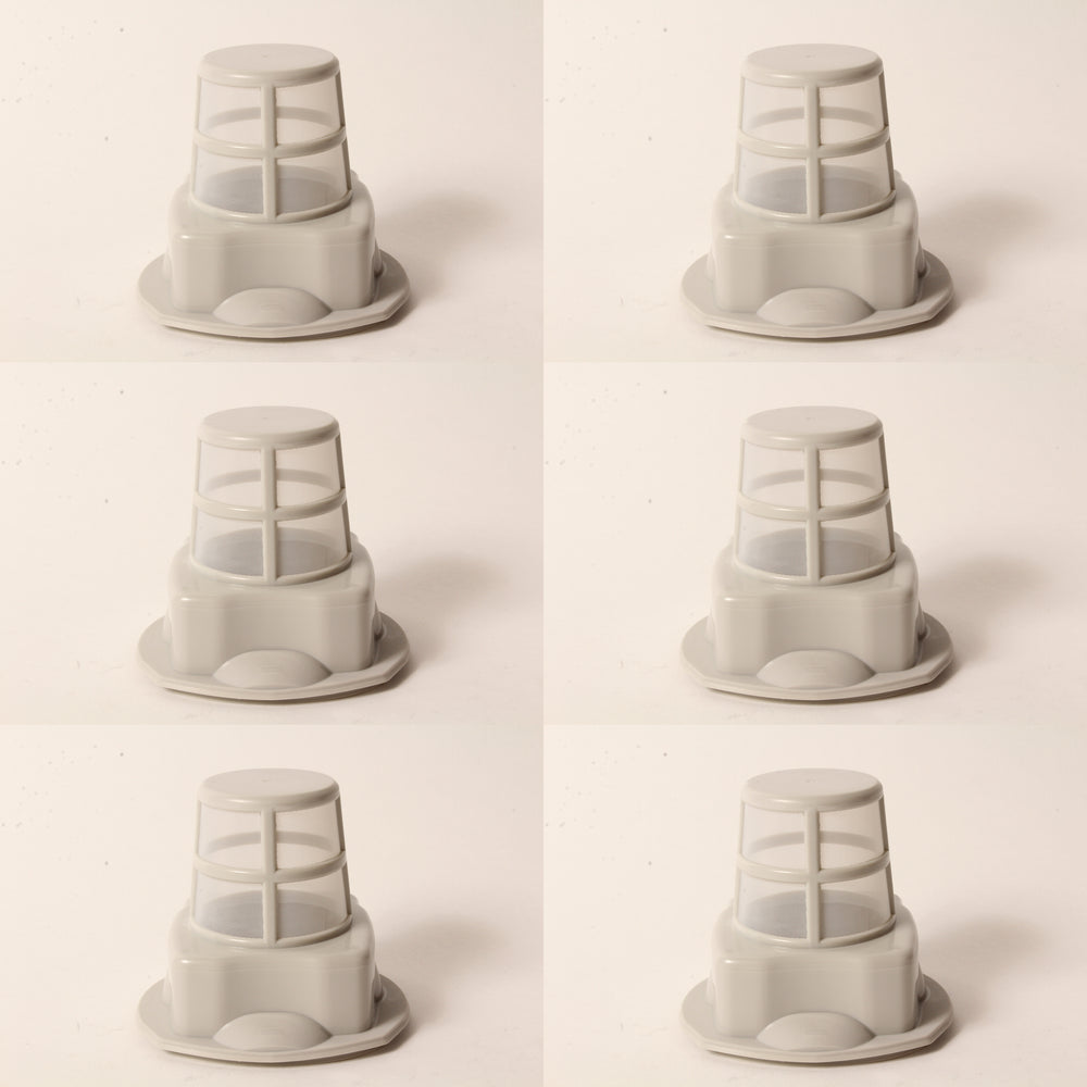 6 Pack Genuine Ryobi 019676001011 Filter Bracket For P714 18V Dry Hand Vac