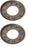 2 Pack Ryobi 030157001017 Brake Skirt RS290 RS290G P411 Craftsman 315116950