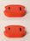 2 OEM Ariens 04148959 Double Flange Commercial Skid Shoe Pro 28 32 36 Hydro EFI