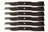 6 PK OEM Gravely Ariens 04771200 Blade For Select 52" Edge IKON HD ZT X ZT XL