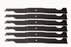 6 PK Genuine Gravely 04774600 Hi-Lift Blade Pro-Turn 572 672 72" Cut OEM