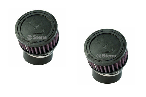 2 Pack Stens 050-832 Air Filter Fits K & N RU-1730 with 20 Degree Flange Angle