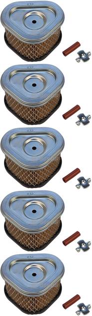 5 Pack Stens 055-029 Air Filter Fits Kohler 12 083 05-S