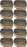 10 Pack Stens 055-265 Air Filter Fits Kohler 32 083 03-S