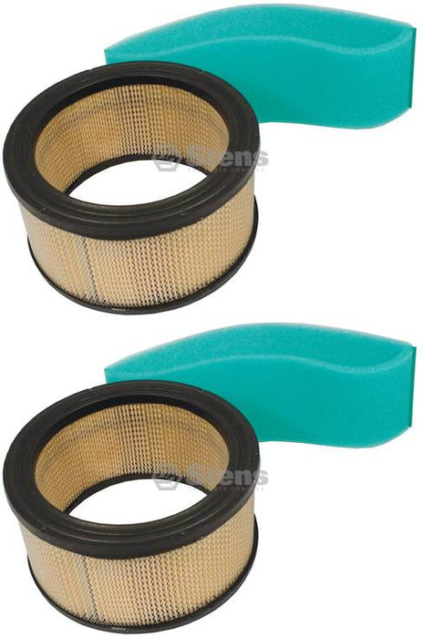 2 Pack Stens 055-421 Air Filter Combo Fits Kohler 45 883 02-S1