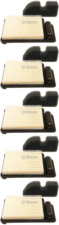 5 Pack Stens 055-441 Air Filter Combo Fits Kohler 20 883 06-S1