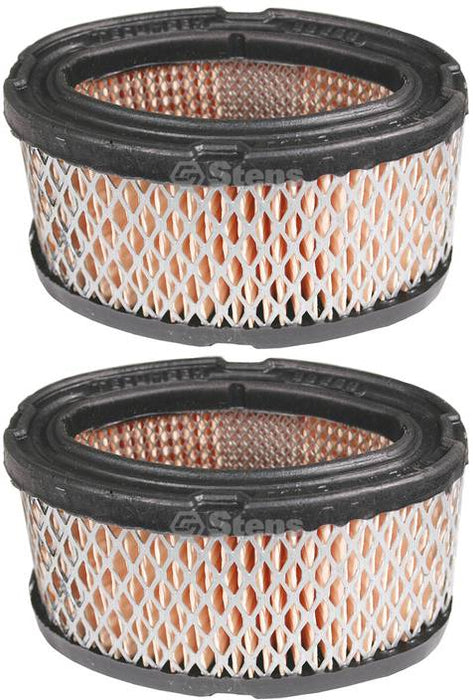 2 Pack Stens 056-022 Air Filter Fits Tecumseh 33268