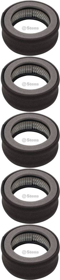 5 Pack Stens 058-053 Air Filter Combo Fits Subaru 252-32602-07