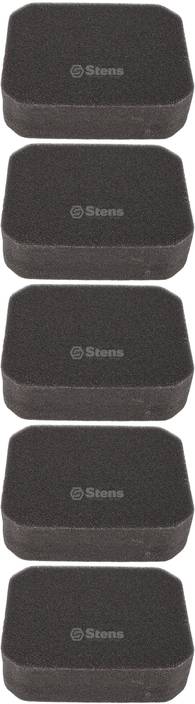 5 Pack Stens 058-057 Air Filter Fits Subaru 279-32603-08