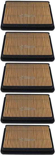 5 Pack Stens 058-069 Air Filter Combo Fits Subaru 279-32609-07