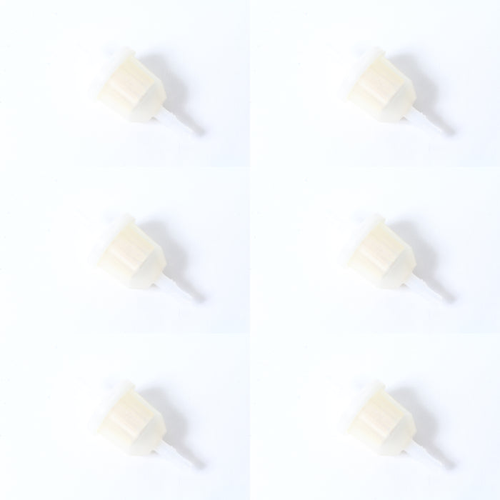 6 Pack Oregon 07-160 80 Micron Universal Fuel Filter For 1/4" 5/16" ID Fuel Line