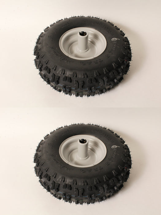 2 PK Genuine Ariens 07100917 Tire Wheel ASM K398 Polar Trac 15x5.00-6