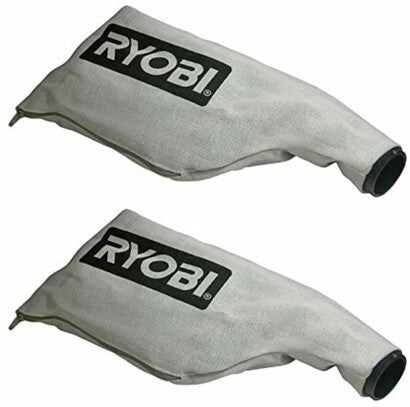 2 Pk Genuine Ryobi 080016005706 Dust Bag Fits P3650 TSS102L TSS120L TSS121T TTI
