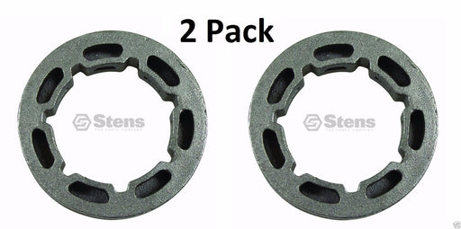 2 Pack Stens 085-0017 Rim Sprocket 3/8" 7 Tooth STD 7 Spline Fits 17500500230