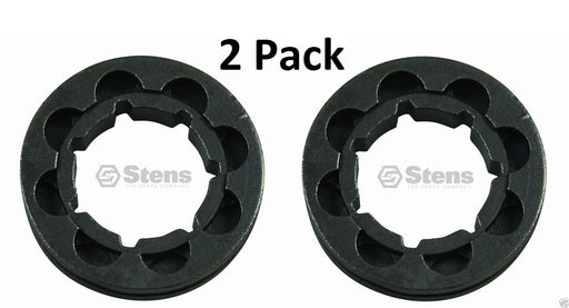 2 Pack Stens 085-0057 Rim Sprocket 3/8" 8 Tooth STD 7 Spline for 1111-640-2026