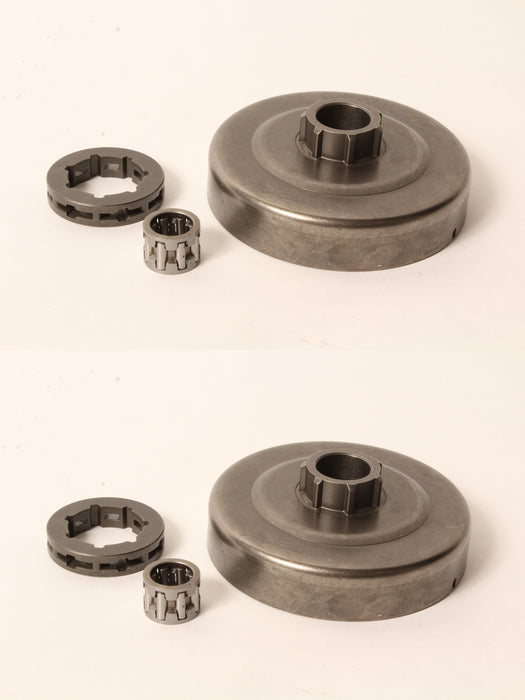 2 Clutch Sprockets For Stihl 1128-007-1000 044 046 MS361 MS362 MS440 MS441 MS460