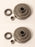 2 Clutch Sprockets For Stihl 1128-007-1000 044 046 MS361 MS362 MS440 MS441 MS460