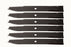 6 PK Genuine Gravely Ariens 08861600 Blade Zoom ZT ZTXL Series 34" 50" OEM