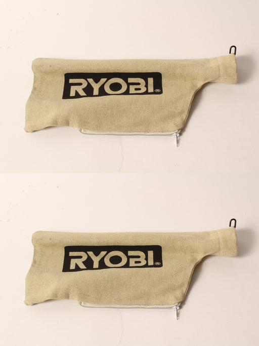 2 Pack Genuine Ryobi 089240006084 Dust Bag ASM Fits P552 TTI