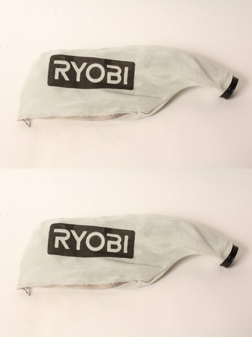 2 PK Genuine Ryobi 089240011703 Dust Bag Fits TSS701 TSS702 OEM