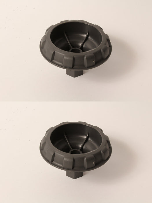 2 PK Genuine Ridgid 089290001056 Bevel Wheel For R4513 Table Saw OEM