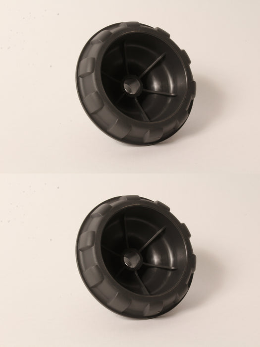 2 PK Genuine Ridgid 089290001056 Bevel Wheel For R4513 Table Saw OEM