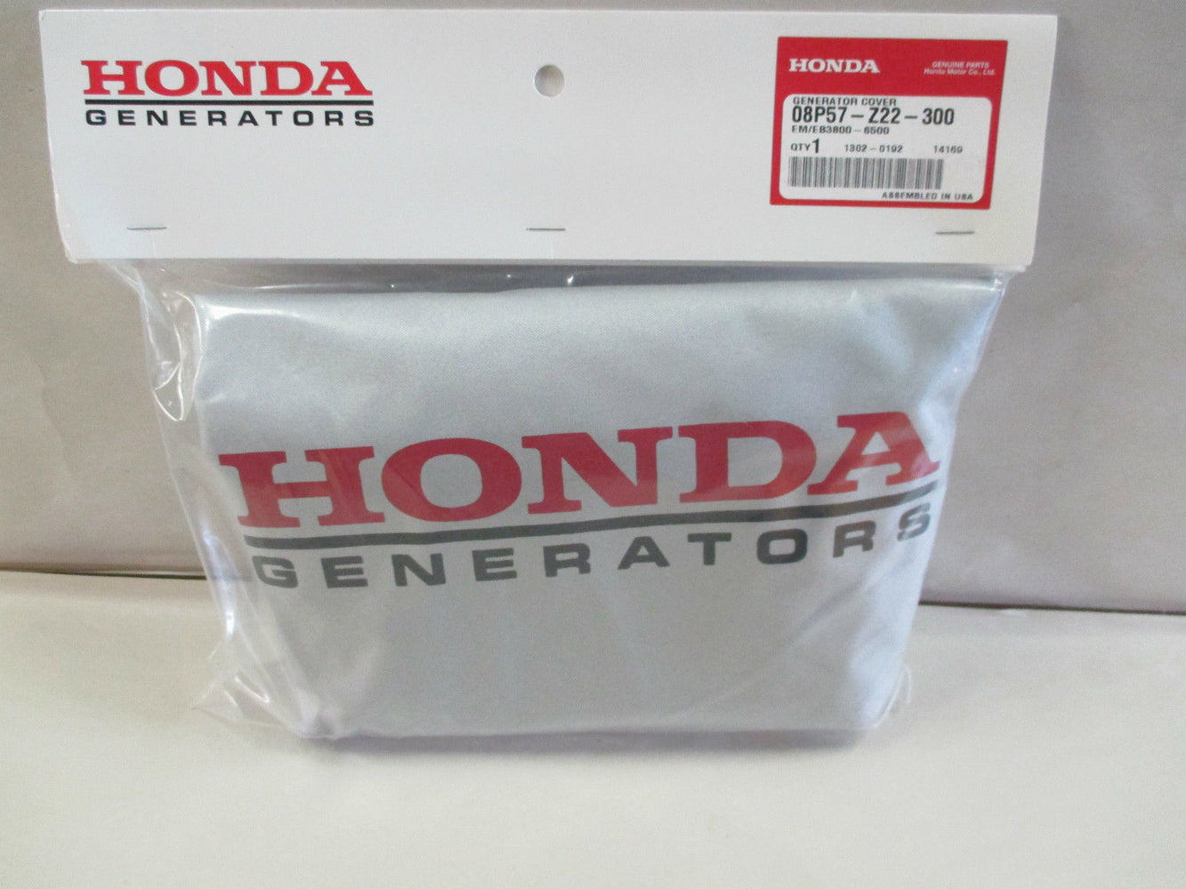 Genuine Honda 08P57-Z22-300 Generator Cover Fits EM3800SX EM5000SX EM6500SX OEM