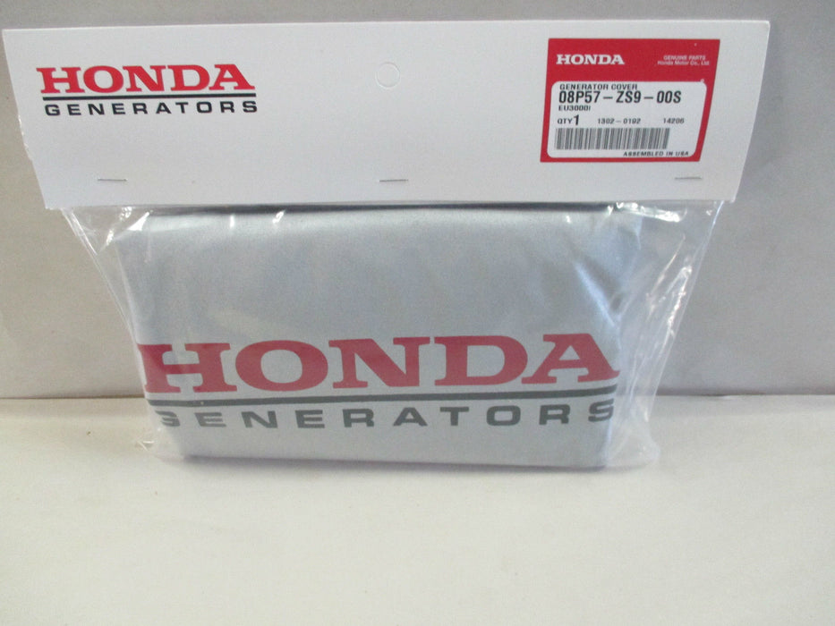 Genuine Honda 08P57-ZS9-00S Silver Generator Cover Fits EU3000is OEM