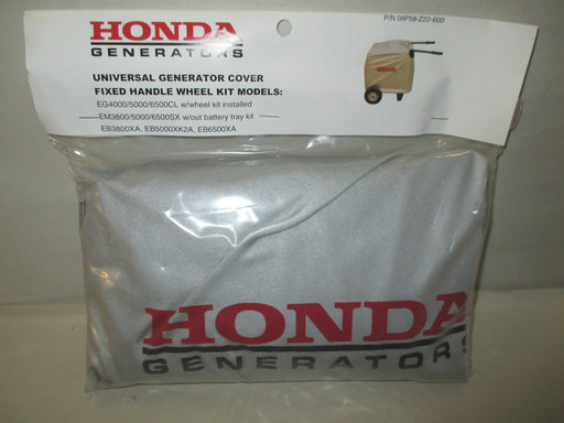 Genuine Honda 08P58-Z22-600 Generator Cover OEM