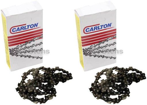 2 Pack Stens 090-364 Chain Pre-Cut Loop 64 DL 3/8" .050 S-Chisel Standard