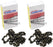 2 Pack Stens 094-362 Chain Pre-Cut Loop 62 DL 3/8" LP .050 S-Chisel Standard