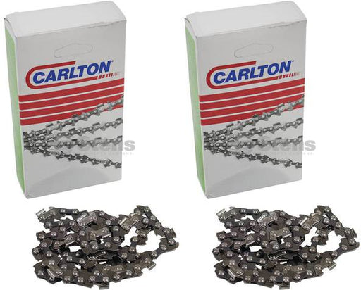 2 Pack Stens 095-354 Chain Pre-Cut Loop 54 DL 3/8" LP .050 S-Chis Reduced Ki