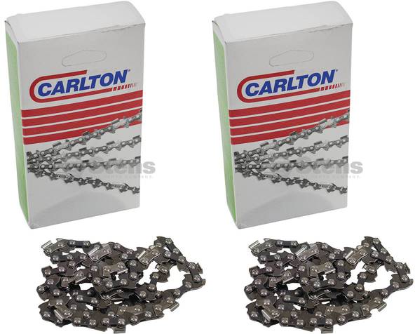 2 Pack Stens 095-354 Chain Pre-Cut Loop 54 DL 3/8" LP .050 S-Chis Reduced Ki