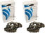 2 Pack Stens 095-3627 Chain Pre-Cut Loop 62 DL 3/8" LP .050 S-Chis Reduced Ki