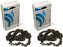 2 Pack Stens 096-3677 Chain Pre-Cut Loop 67 DL .325" .050 S-Chisel Standard